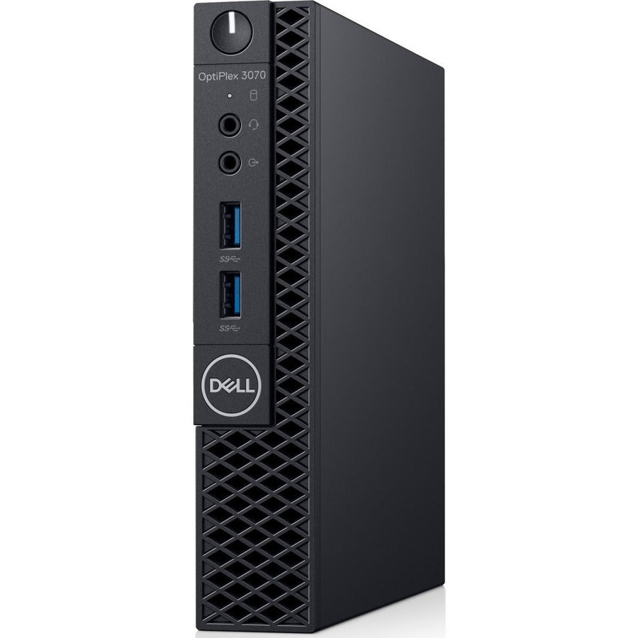 Dell OptiPlex 3000 3070 Desktop Computer - Intel Core i5 9th Gen i5-9500T - 8 GB - 256 GB SSD - Micro PC W7XP4