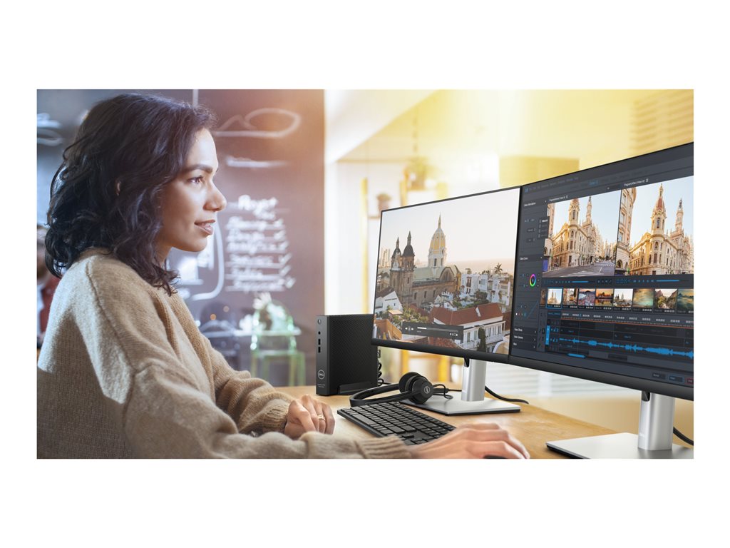 Dell OptiPlex 3000 Thin Client - Thin client - DTS 1 x Pentium Silver N6005 / up to 3.3 GHz - RAM 8 GB - flash - eMMC 32