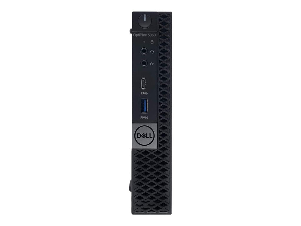 Dell OptiPlex 5060 - Micro - Core i5 8500T / up to 3.5 GHz - RAM 16 GB - SSD 256 GB - NVMe - UHD Graphics 630 - Gigabit