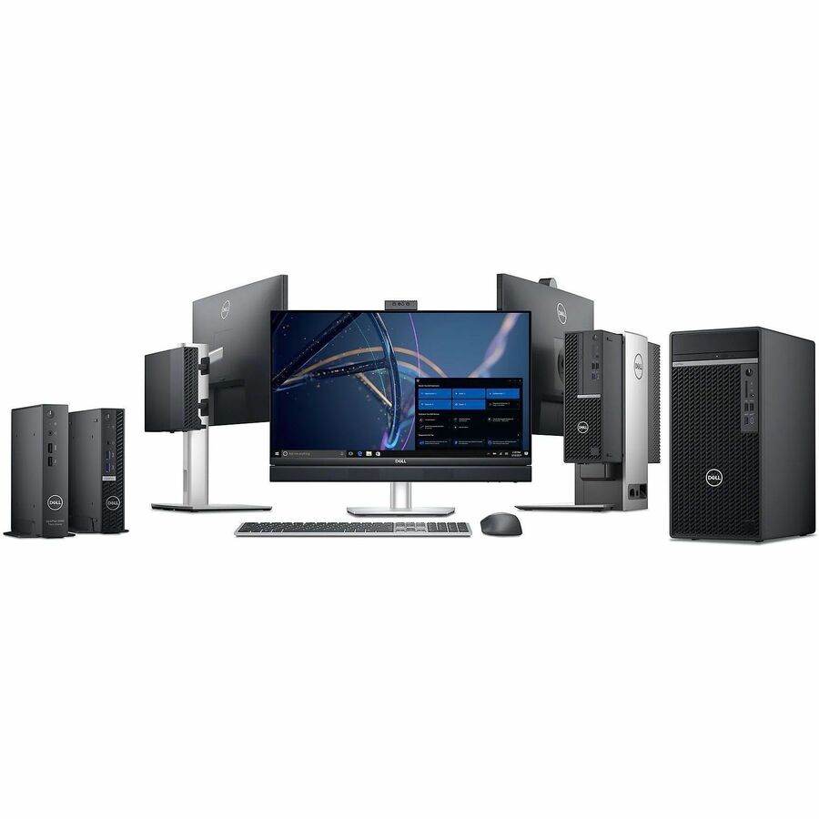 Dell OptiPlex 7000 7010 Desktop Computer - Intel Core i3 13th Gen i3-13100T Quad-core (4