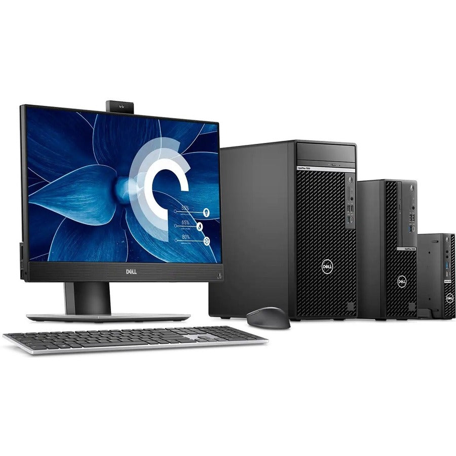 Dell OptiPlex 7000 Desktop Computer - Intel Core i5 12th Gen i5-12500 - vPro Technology - 16 GB - 256 GB SSD - Small Form Factor - Black T74N3