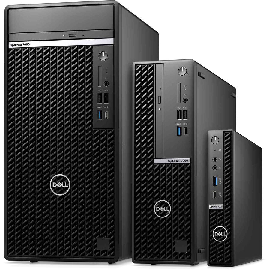 Dell OptiPlex 7000 Desktop Computer - Intel Core i7 12th Gen i7-12700 - vPro Technology - 16 GB - 512 GB SSD - Small Form Factor - Black GPDYX
