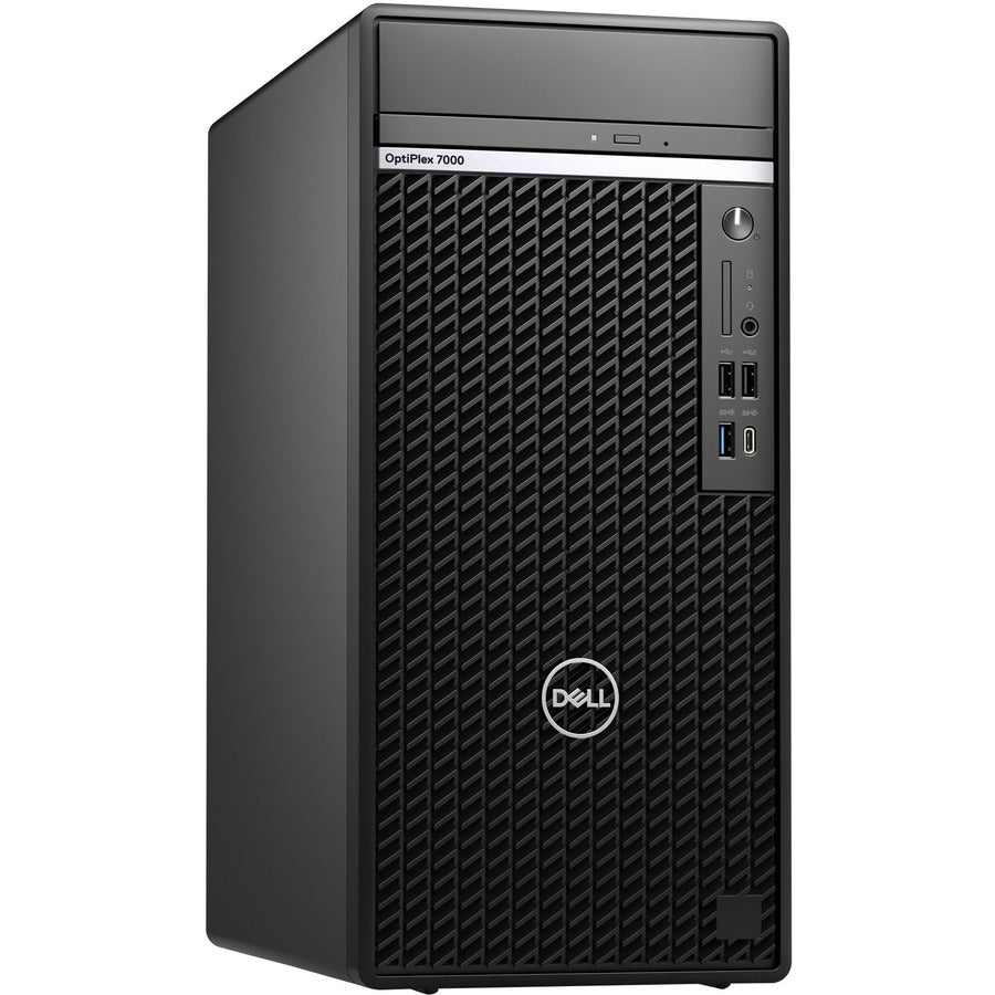 Dell OptiPlex 7000 Desktop Computer - Intel Core i7 12th Gen i7-12700 - vPro Technology - 16 GB - 512 GB SSD - Tower - Black 40DTM