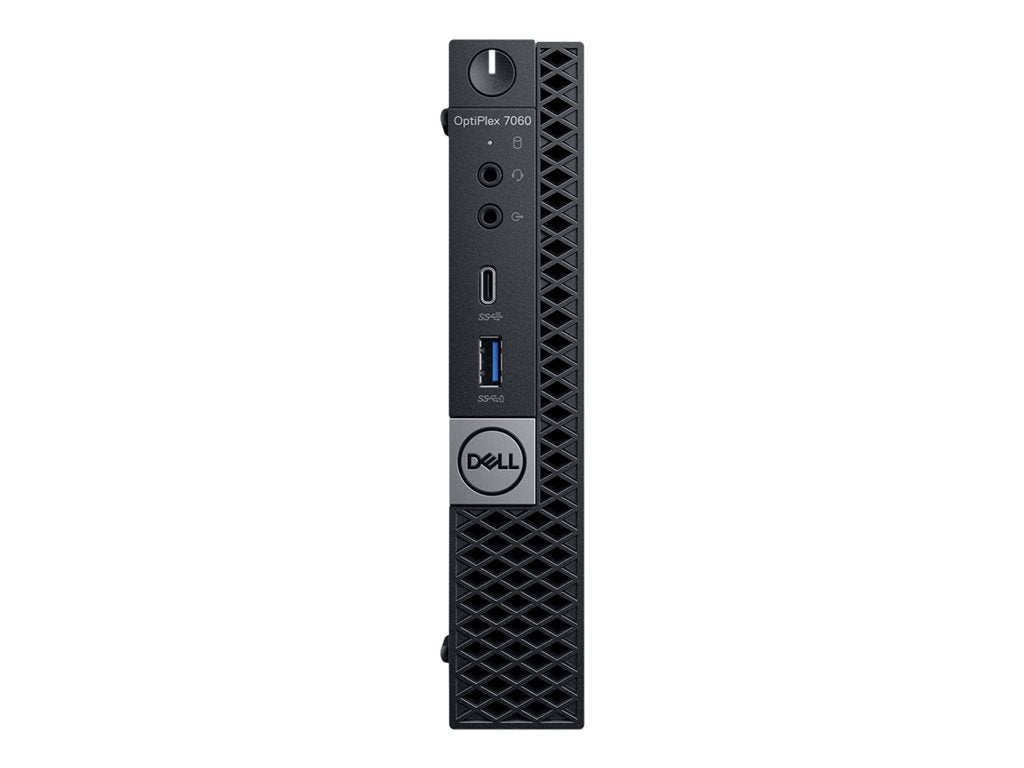 Dell OptiPlex 7060 - Micro - Core i7 8700T / up to 4 GHz - vPro - RAM 16 GB - SSD 500 GB - NVMe - UHD Graphics 630 -