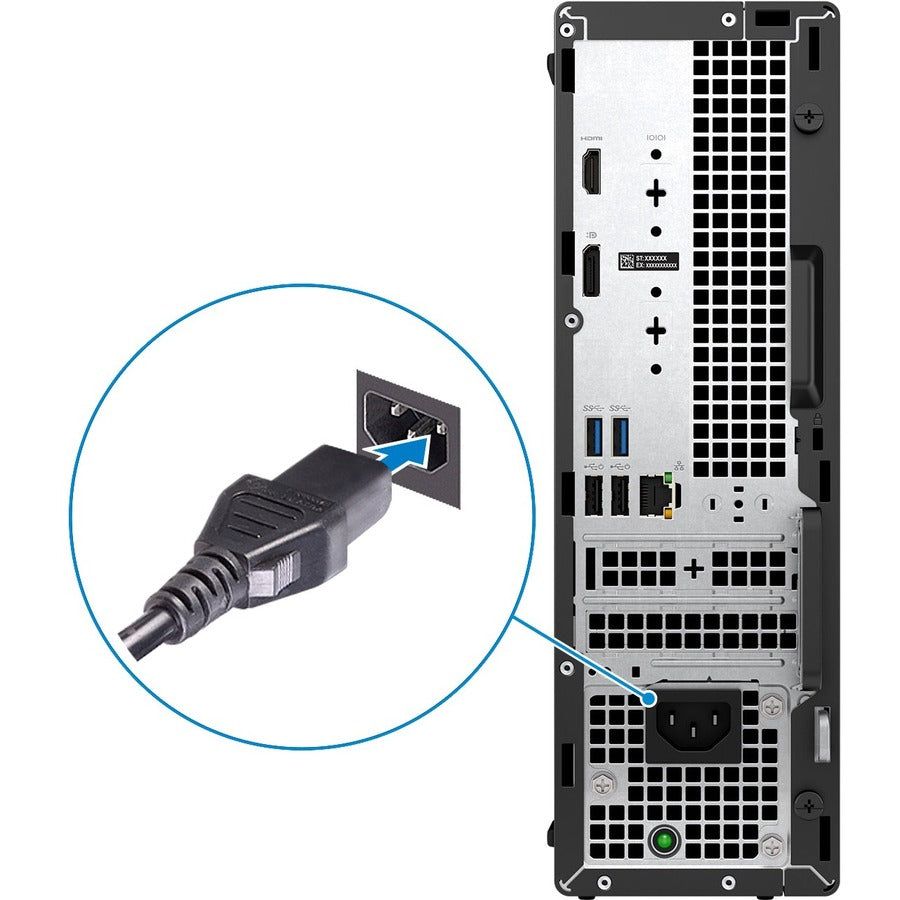 Dell Optiplex 3000 Desktop Computer - Intel Core I5 12Th Gen I5-12500 Hexa-Core (6 Core) 3 Ghz - 8 Gb Ram Ddr4 Sdram - 256 Gb M.2 Pci Express Nvme Ssd - Small Form Factor