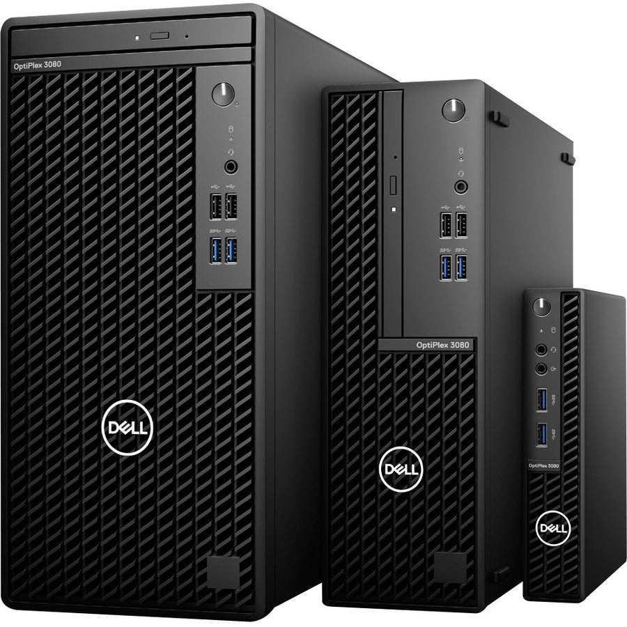 Dell Optiplex 3080 Ddr4-Sdram I5-10505 Sff Intel® Core™ I5 16 Gb 256 Gb Ssd Windows 10 Pro Pc Black