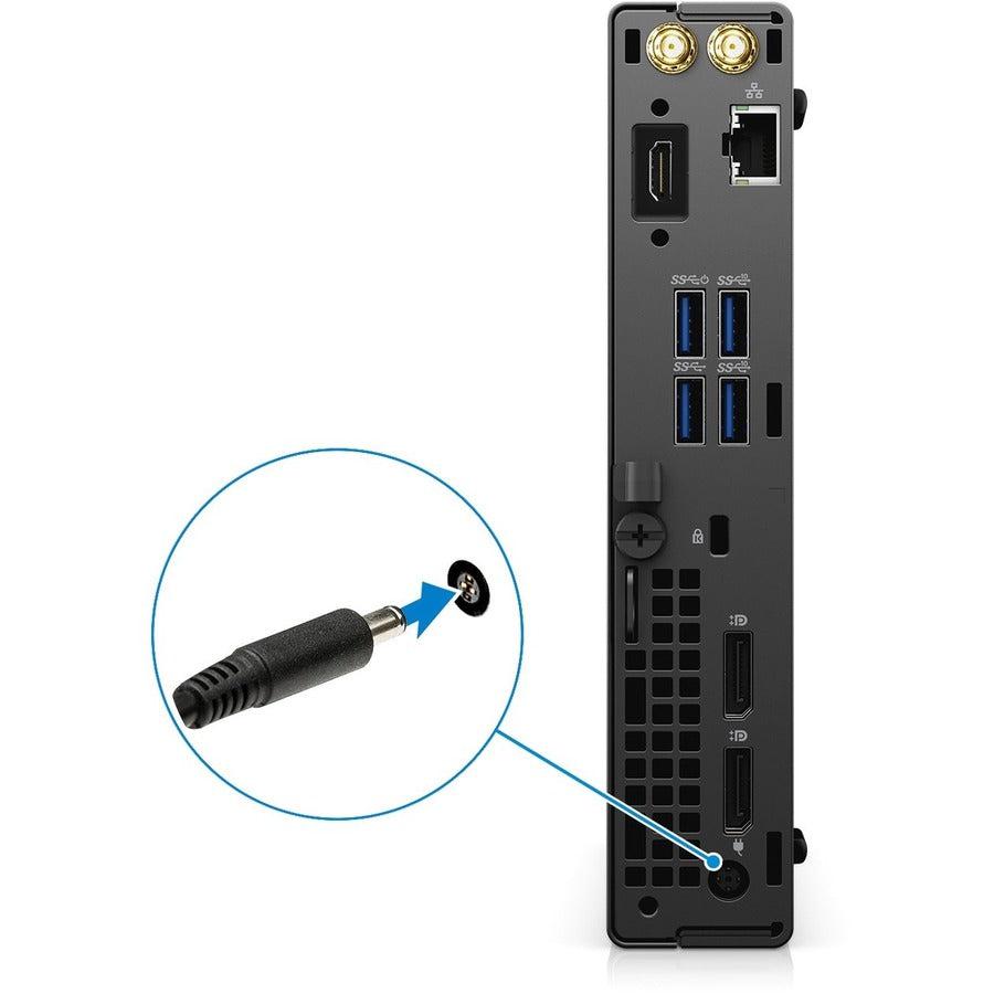 Dell Optiplex 7090 Ddr4-Sdram I5-10500T Mff Intel® Core™ I5 8 Gb 128 Gb Ssd Windows 10 Home Mini Pc Black