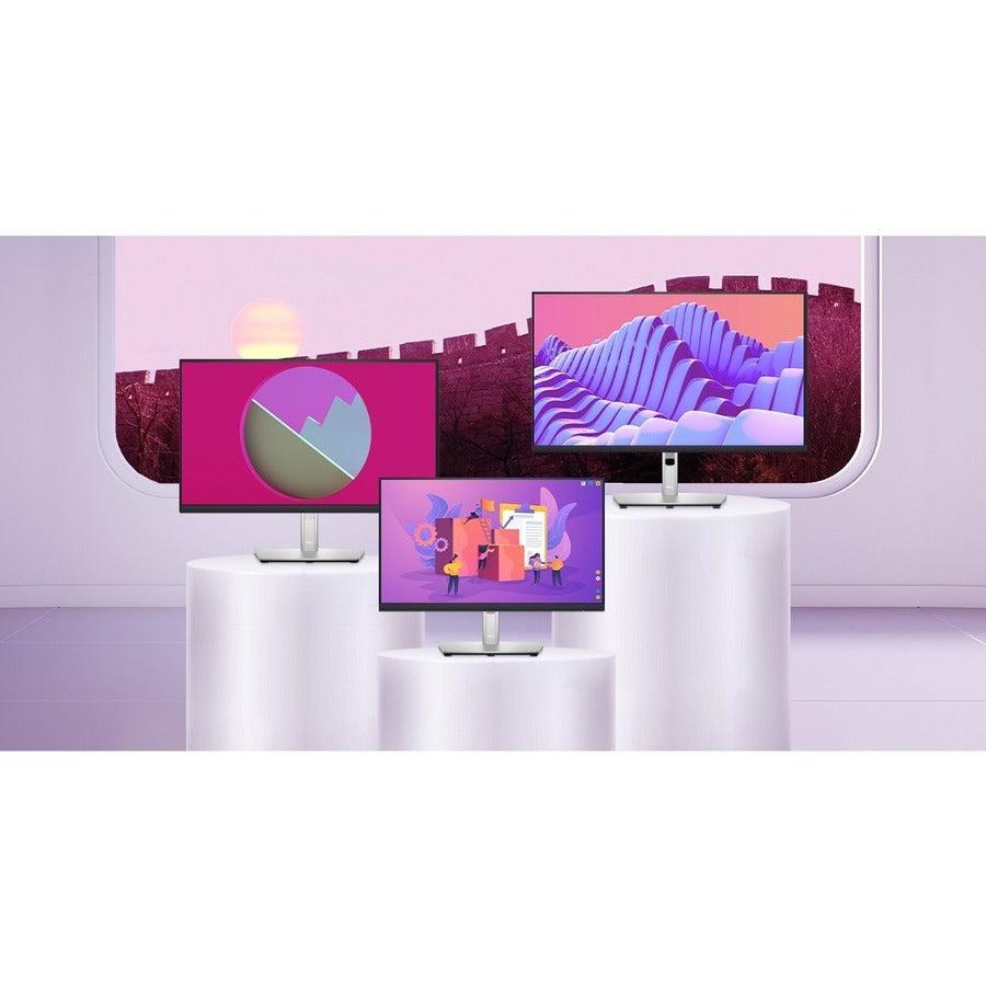 Dell P2222H Computer Monitor 54.6 Cm (21.5") 1920 X 1080 Pixels Full Hd Lcd Black, Silver