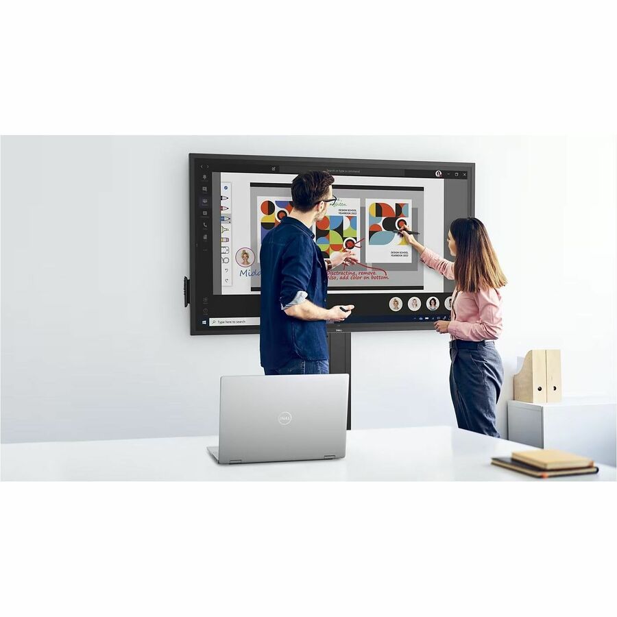 Dell P6524QT Collaboration Display - 65 LCD - InGlass - Touchscreen - 16:9 Aspect Ratio -