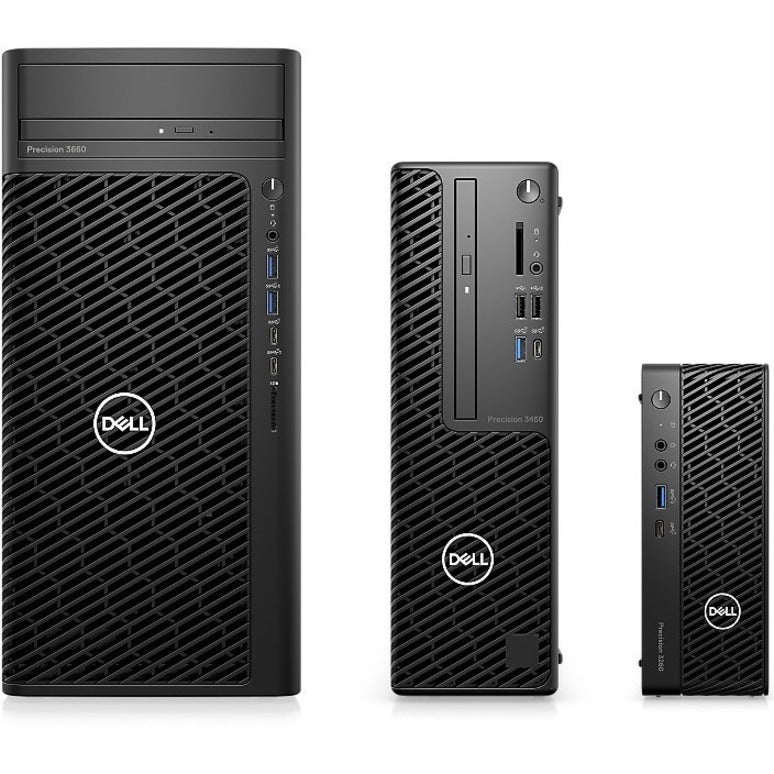 Dell Precision 3000 3260 Workstation - Intel Core I7 Dodeca-Core (12 Core) I7-12700 12Th Gen 2.10 Ghz - 16 Gb Ddr5 Sdram Ram - 512 Gb Ssd - Ultra Small - Black 910Wv