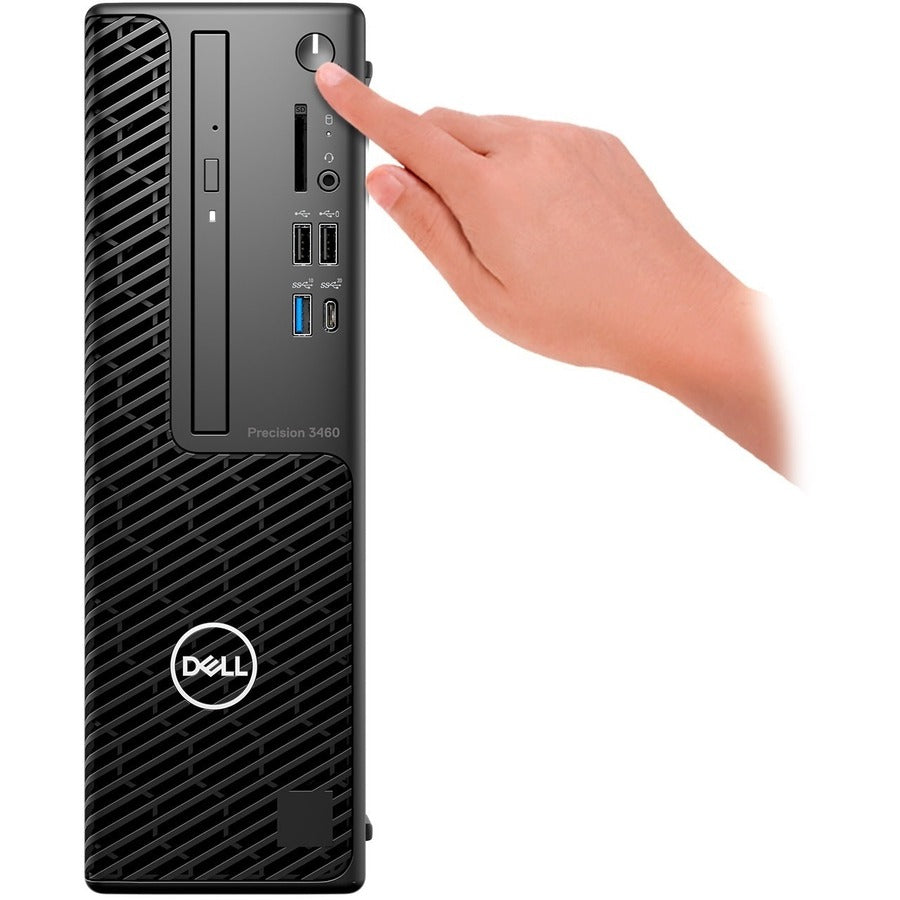 Dell Precision 3000 3460 Workstation - Intel Core I5 Hexa-Core (6 Core) I5-12500 12Th Gen 3 Ghz - 16 Gb Ddr5 Sdram Ram - 256 Gb Ssd - Small Form Factor - Black