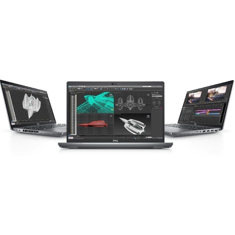Dell Precision 3000 3571 15.6 Mobile Workstation - Full HD - Intel Core i7 12th Gen i7-12800H - vPro Technology - 32 GB - 512 GB SSD - English (US) Keyboard - Titan Gray" 3KRMT