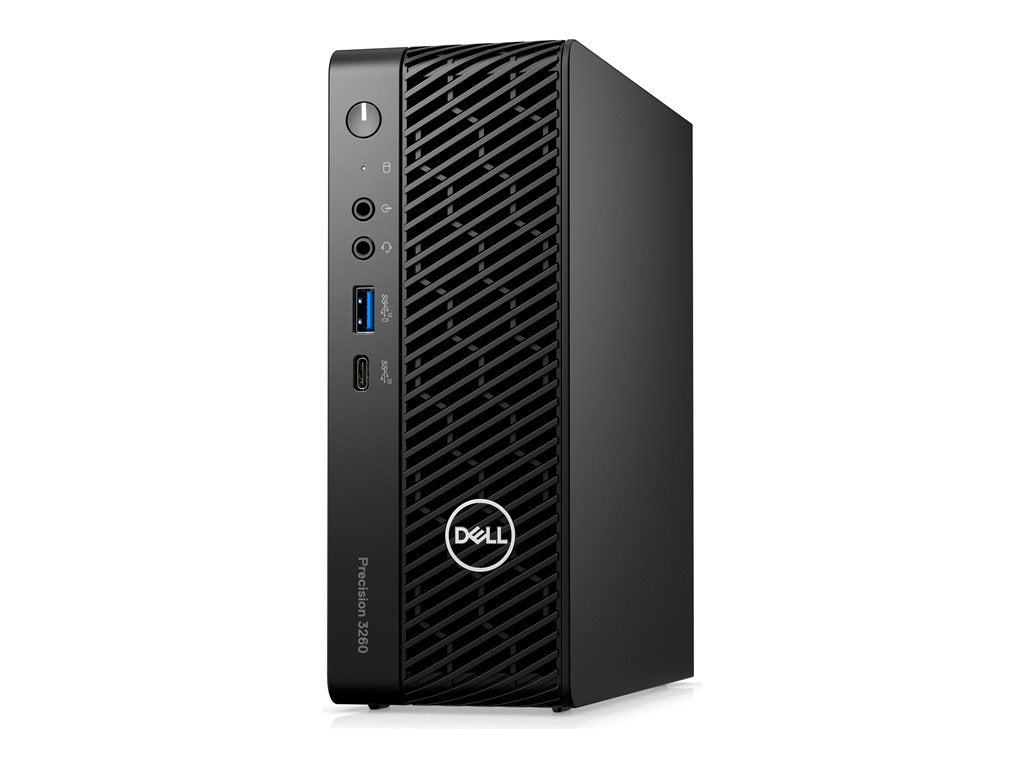 Dell Precision 3260 Compact - USFF 1 x Core i7 13700 / up to 5.2 GHz - RAM 32 GB - SSD 512 GB - NVMe, Class 40 - Quadro