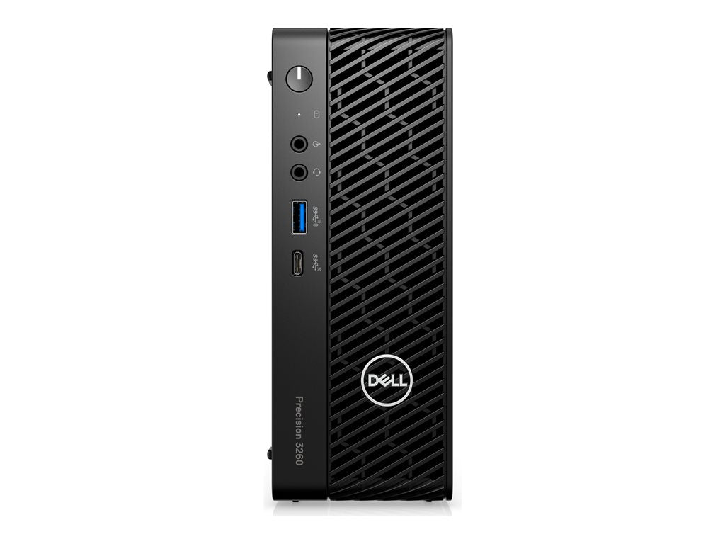 Dell Precision 3260 Compact - USFF 1 x Core i7 13700 / up to 5.2 GHz - vPro Enterprise - RAM 32 GB - SSD 512 GB - NVMe,