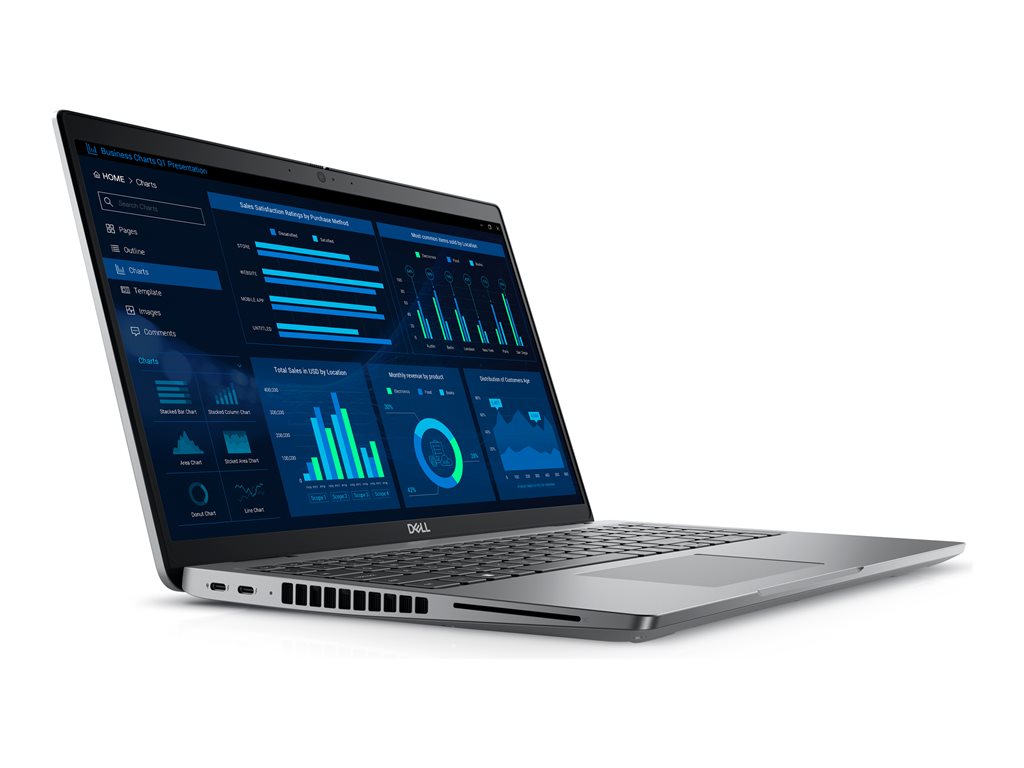 Dell Precision 3581 - Intel Core i5 - 13600H / up to 4.8 GHz - vPro Enterprise - Win 11 Pro - RTX A500 - 16 GB RAM - 512