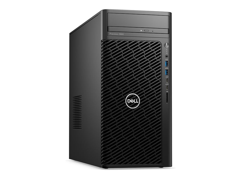 Dell Precision 3660 Tower - MT 1 x Core i7 13700 / up to 5.2 GHz - vPro Enterprise - RAM 16 GB - SSD 512 GB - NVMe,