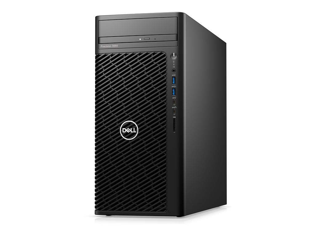 Dell Precision 3660 Tower - MT 1 x Core i7 13700 / up to 5.2 GHz - vPro Enterprise - RAM 16 GB - SSD 512 GB - NVMe,