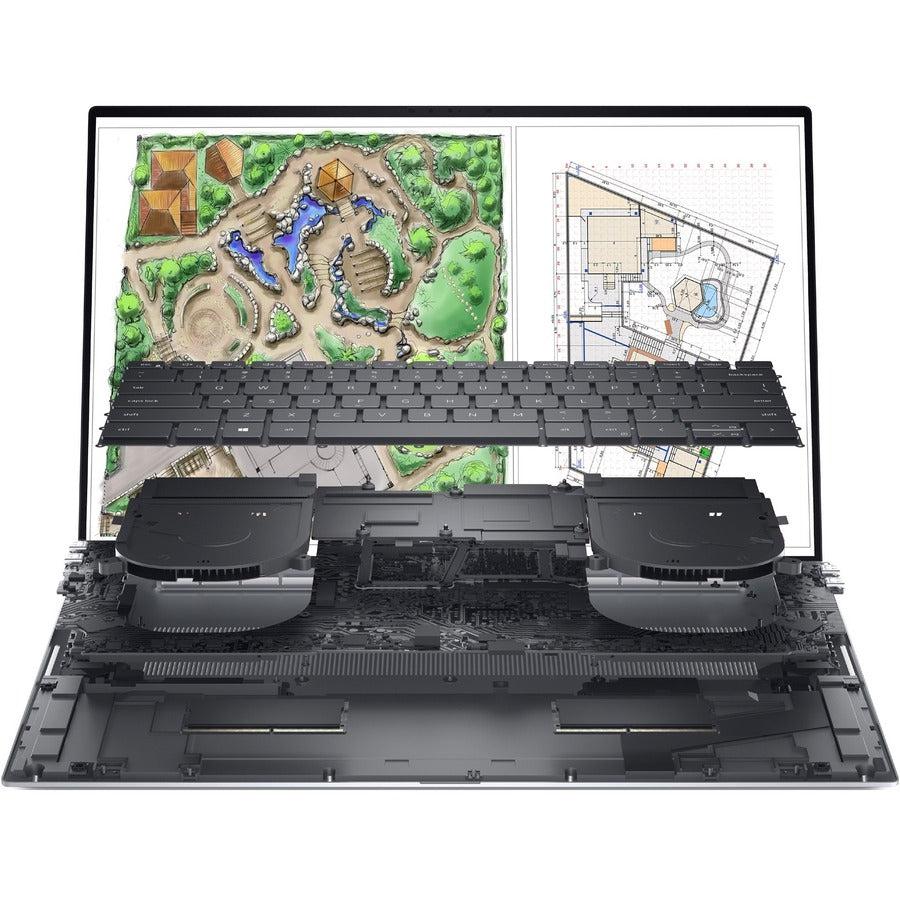 Dell Precision 5000 5770 17 Mobile Workstation - Full HD Plus - Intel Core i7 12th Gen i7-12700H - vPro Technology - 32 GB - 512 GB SSD - English (US) Keyboard - Titan Gray" N4W3N