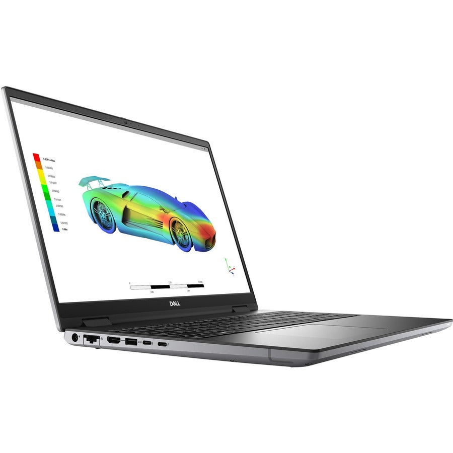 Dell Precision 7000 7670 16 Mobile Workstation - Full HD Plus - Intel Core i7 12th Gen i7-12850HX - vPro Technology - 32 GB - 512 GB SSD - English (US) Keyboard - Aluminum Titan Gray" HN86X