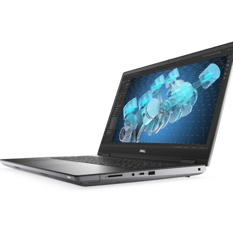 Dell Precision 7000 7770 17.3 Mobile Workstation - Full HD - Intel Core i7 12th Gen i7-12850HX - vPro Technology - 32 GB - 512 GB SSD - English (US) Keyboard - Aluminum Titan Gray" P9XK5
