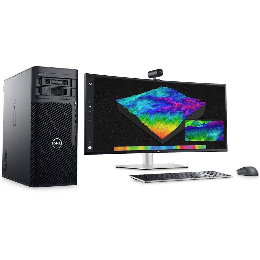 Dell Precision 7000 7865 Workstation - AMD Ryzen Threadripper PRO Dodeca-core (12 Core) 5945WX 4.10 GHz - 32 GB DDR4 SDRAM RAM - 1 TB SSD - Tower - Black