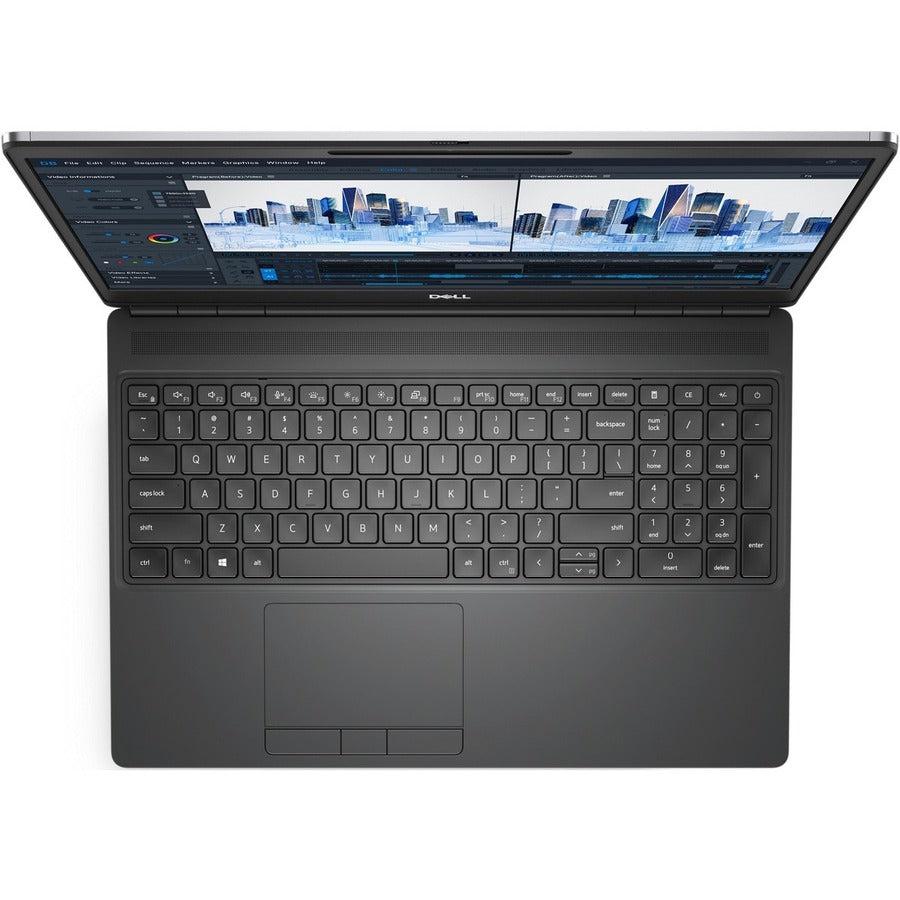 Dell Precision 7560 Mobile Workstation 39.6 Cm (15.6") Full Hd Intel® Core™ I7 32 Gb Ddr4-Sdram 512 Gb Ssd Nvidia Rtx A2000 Wi-Fi 6 (802.11Ax) Windows 10 Pro Grey