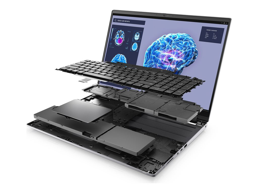 Dell Precision 7680 - Intel Core i7 - 13850HX / up to 5.3 GHz - vPro Enterprise - Win 11 Pro - RTX 1000 Ada - 32 GB RAM - 512 C3NR9