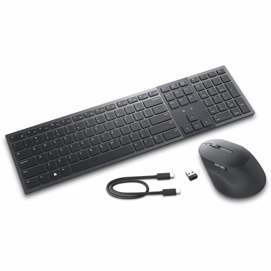 Dell Premier KM900 Keyboard and Mouse - USB Type A Scissors Wireless Bluetooth/RF 5.1