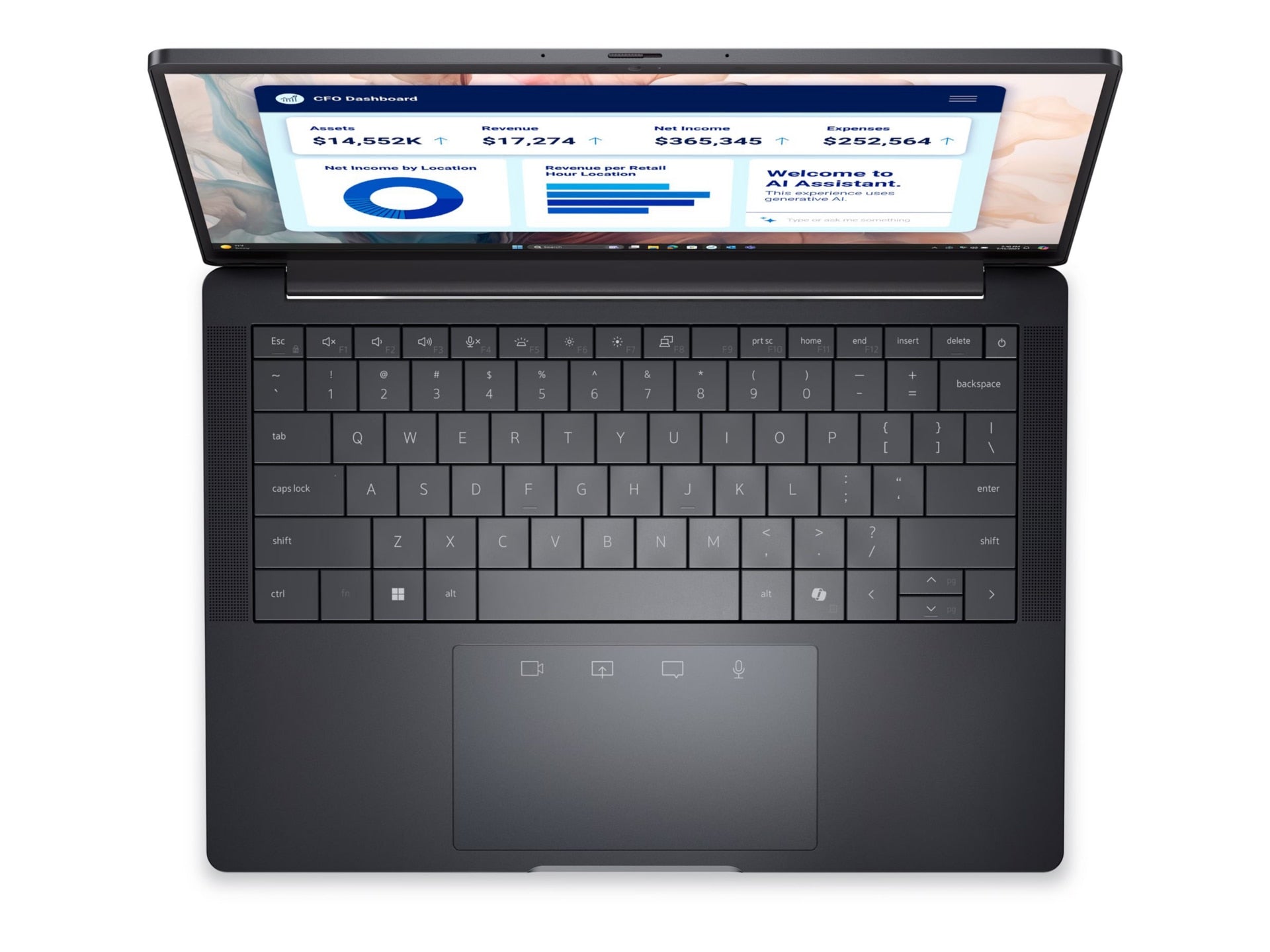 Dell Pro 13 Premium PA13250 Laptop 512GB SSD Windows 11 Pro US Power Cord