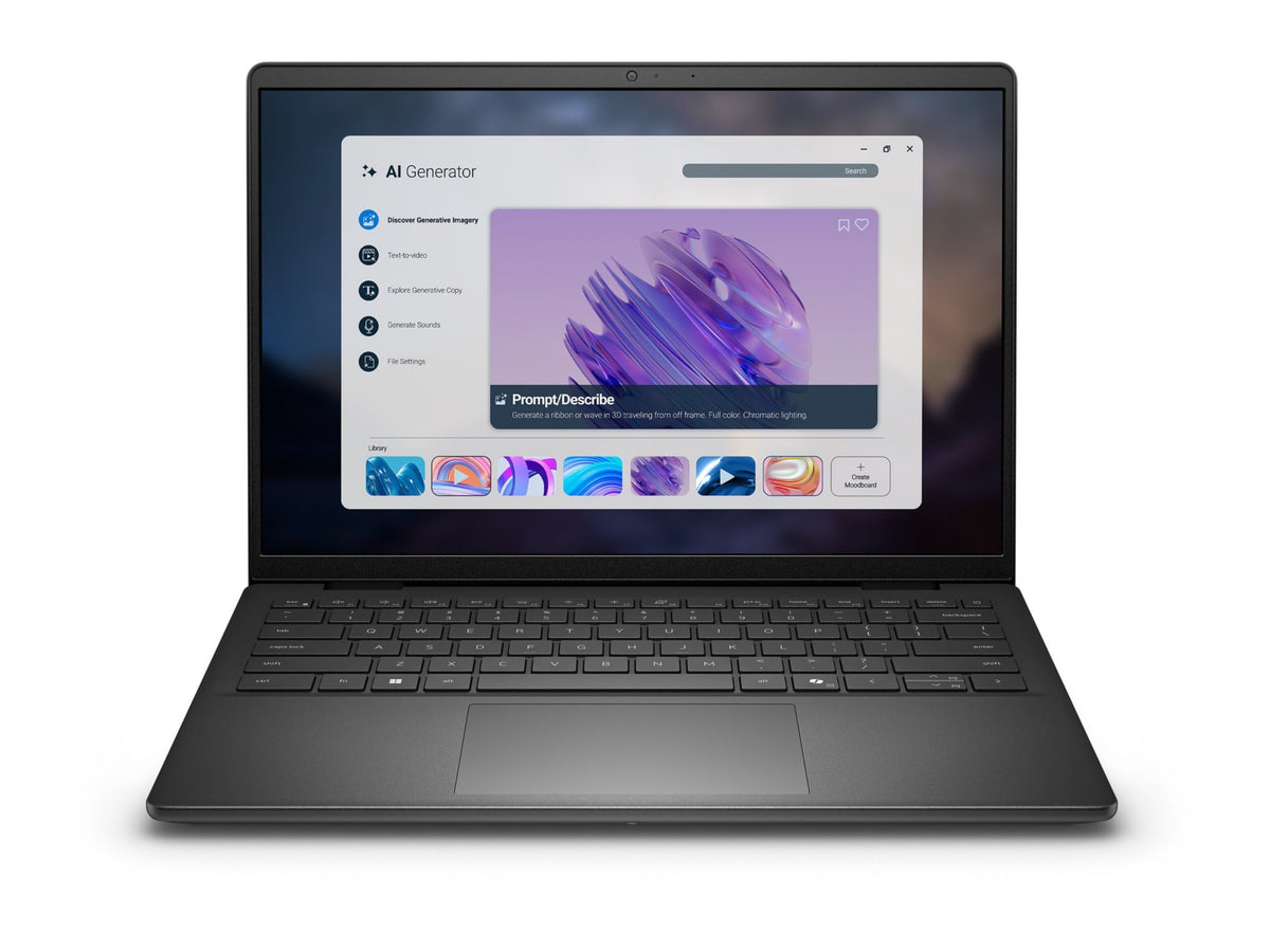 Dell Pro 14 Essential PV14255 Laptop 512GB M.2 PCIe NVMe SSD US Power Cord