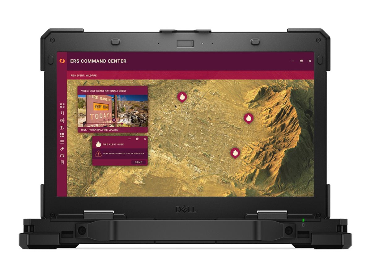 Dell Pro Rugged RA13250 BTX Laptop 512GB PCIe NVMe SSD with Power Cord