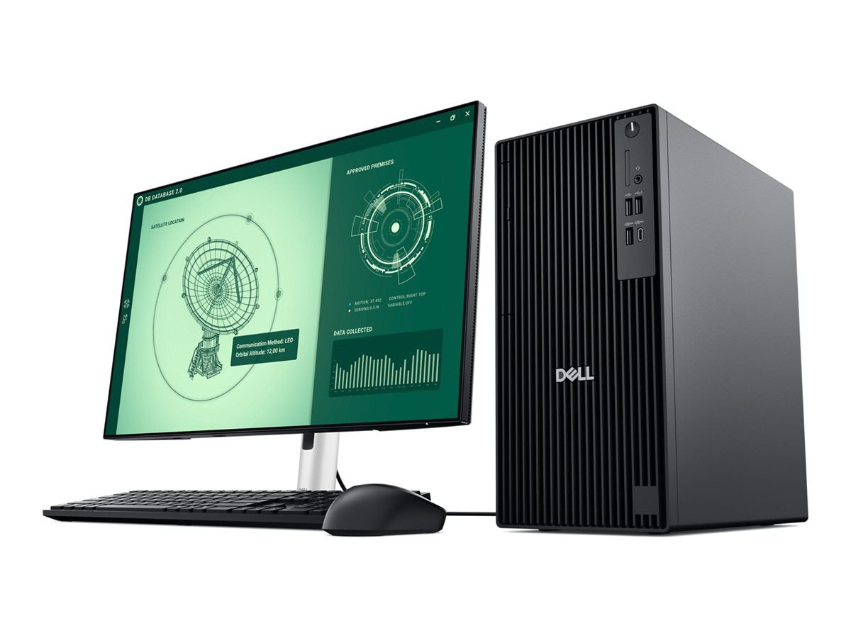 Dell Pro Tower Plus QBT1250 Desktop, 1TB TLC SSD, No Optical Drive, Power Cord