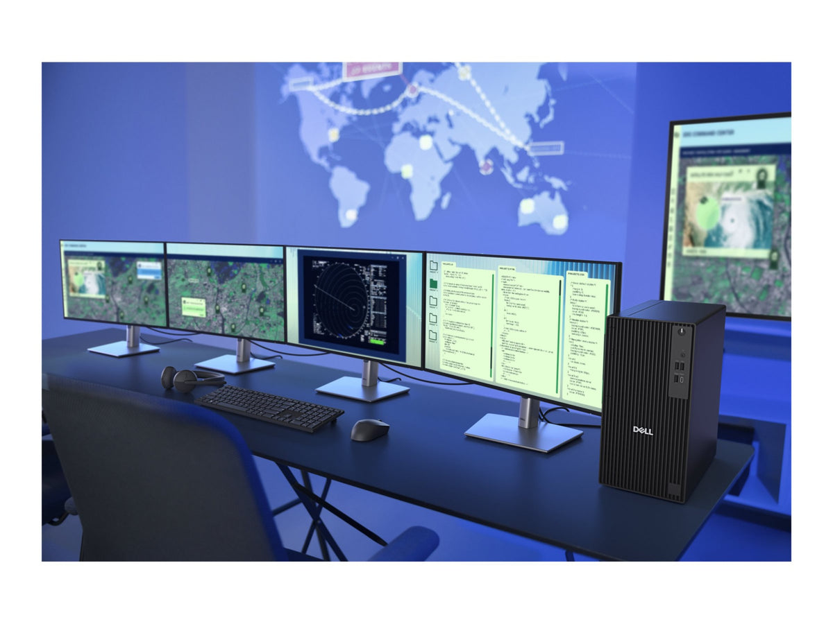 Dell Pro Tower QCT1250 Desktop, Intel Core Ultra 5, 512GB SSD, 8x DVD+/-RW/RAM
