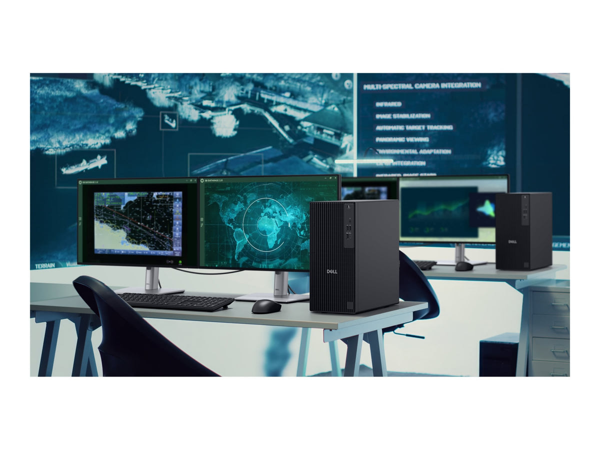 Dell Pro Tower QCT1250 Desktop, Intel Core Ultra 5, 512GB SSD, 8x DVD+/-RW/RAM