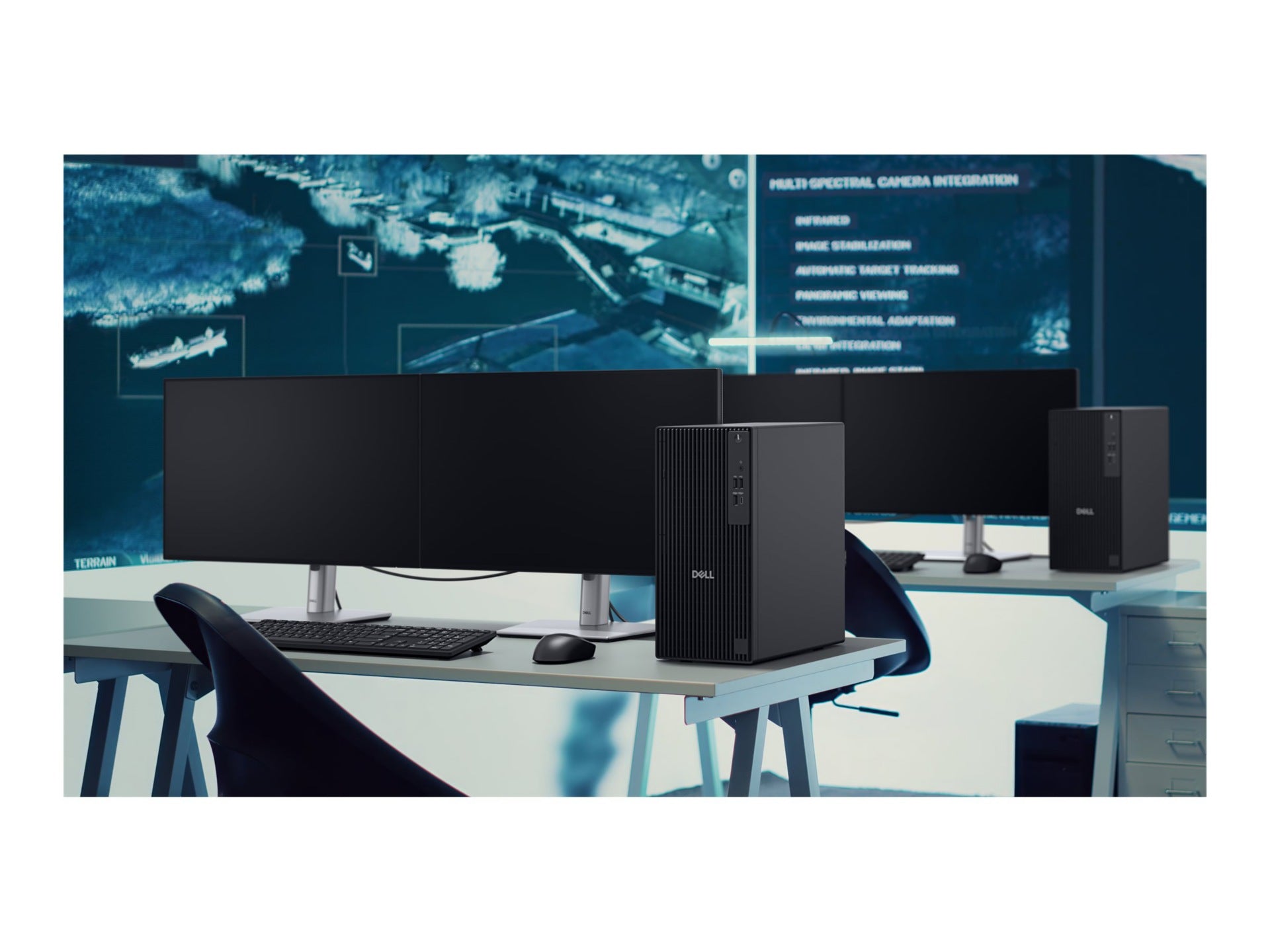 Dell Pro Tower QCT1255, AMD Ryzen 5 8500G, 512GB SSD, No Optical Drive, C13 Cord