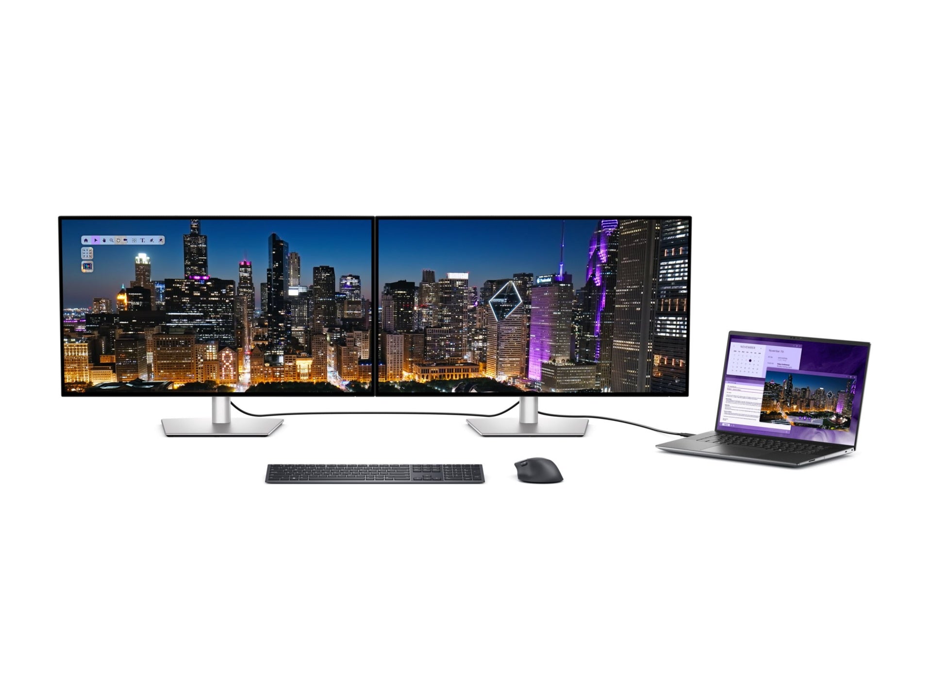 Dell U3225QE 32" 4K UHD Monitor LED Backlight 5ms for Professionals