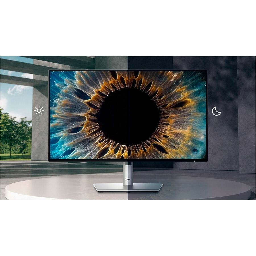 Dell UltraSharp U2424H 24 Class Full HD LED Monitor - 16:9 - Silver - 23.8 Viewable - In-p