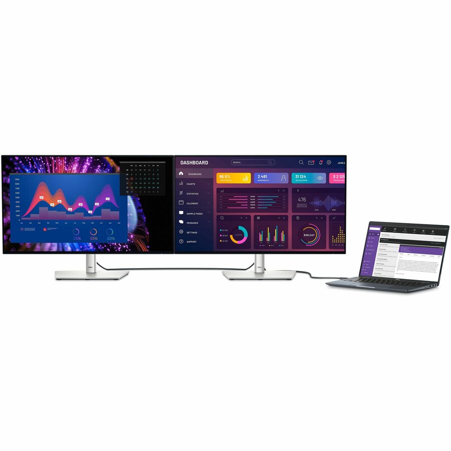 Dell UltraSharp U2724DE 27 Class WQHD LED Monitor - 16:9 - 27 Viewable - In-plane Switchin