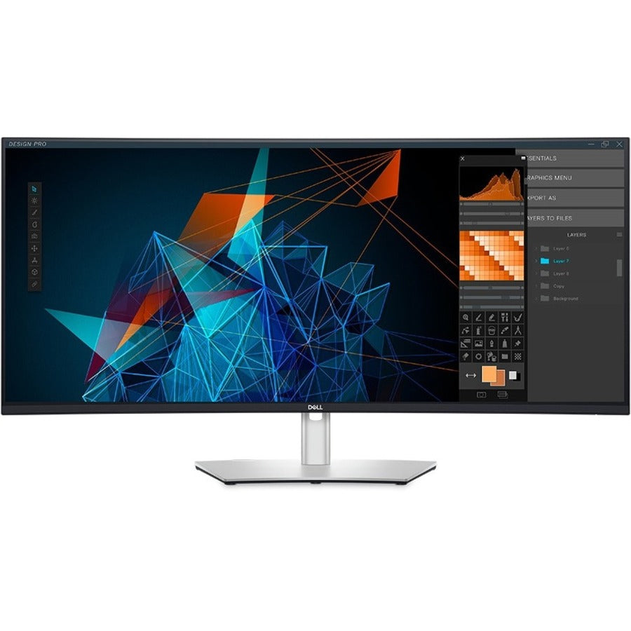 Dell Ultrasharp U4021Qw 100.8 Cm (39.7") 5120 X 2160 Pixels Lcd Black, Silver