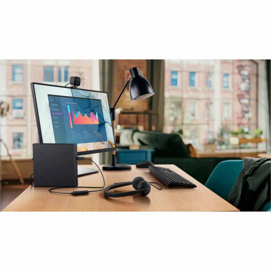 Dell Wired Headset - WH3024 - Microsoft Teams Certification - Stereo - USB Type C