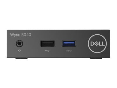 Dell Wyse 3040 - Thin client - DTS - 1 x Atom x5 Z8350 / up to 1.92 GHz - RAM 2 GB - flash - eMMC 16 GB - HD Graphics -