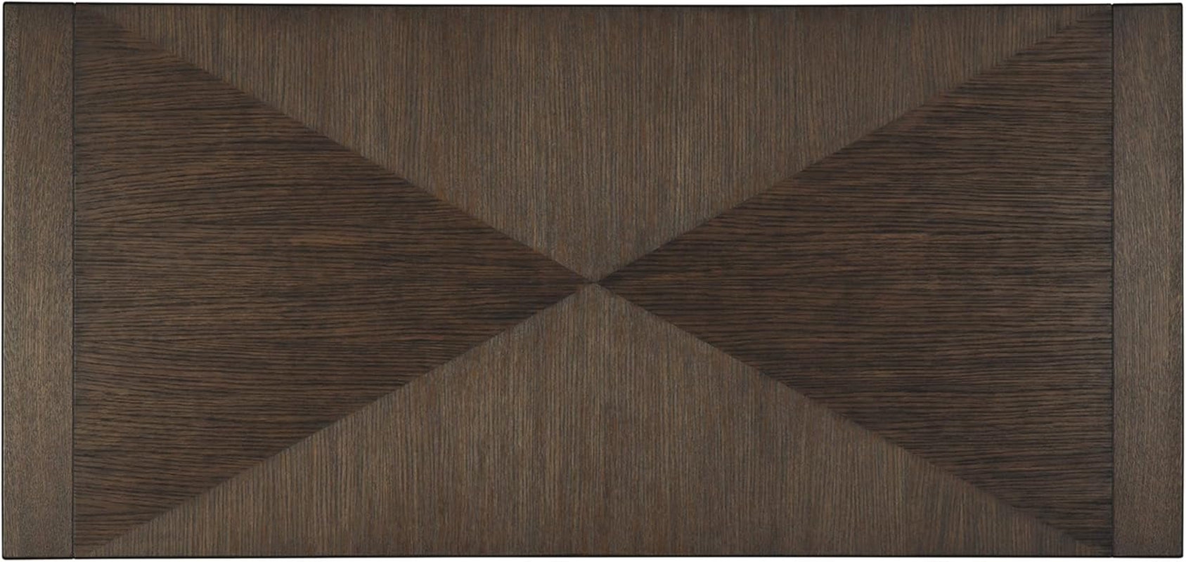 Dellbeck Casual Rectangular Dining Extension Table Seats Up To 8 Dark Brown