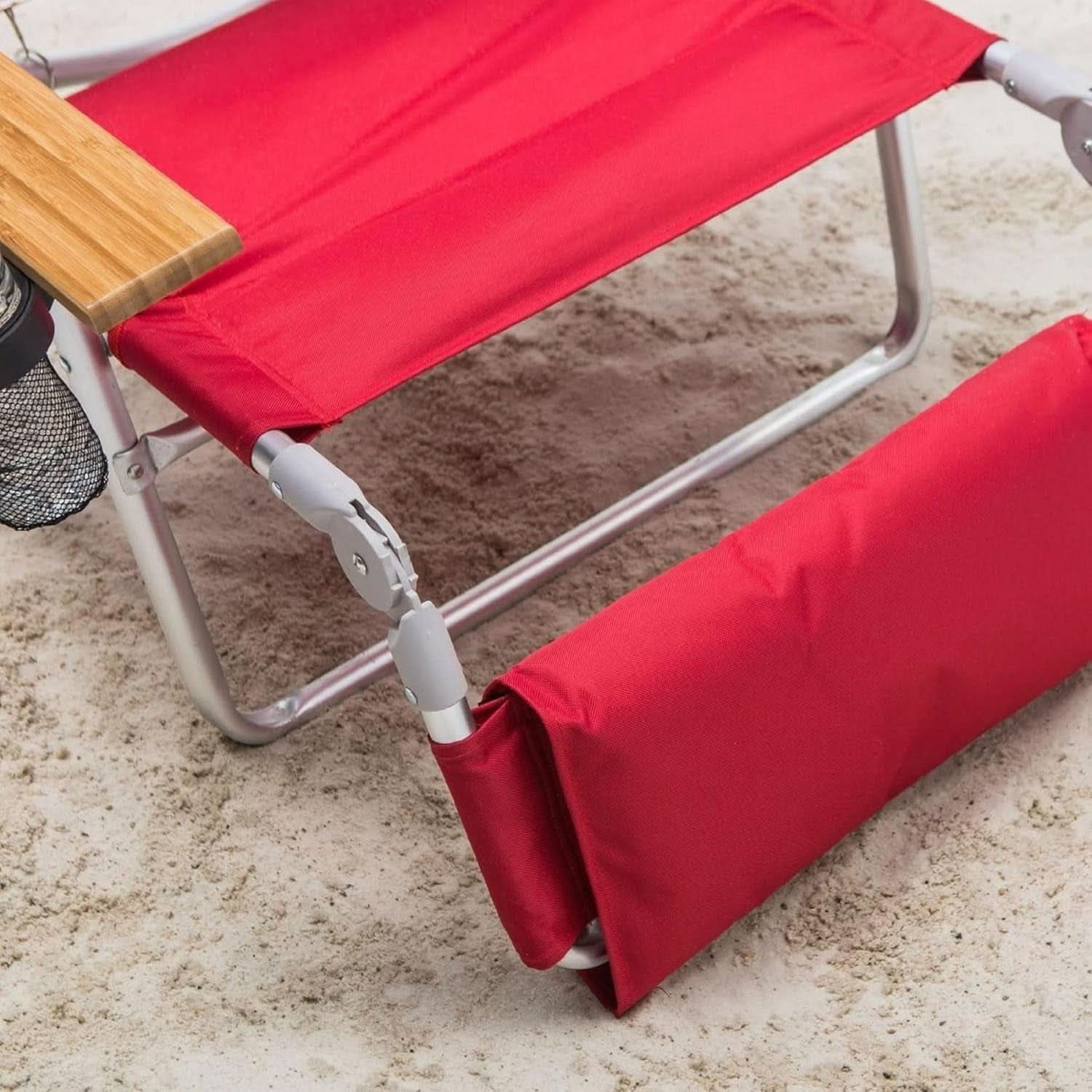 Deluxe Lightweight Reclining Lounge Chair with Footrest