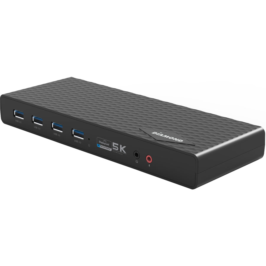 Diamond Multimedia Ultra 4K/5K Docking Station, Compatible With Both Type-C And Type-A Usb Laptops/Desktop Pcs