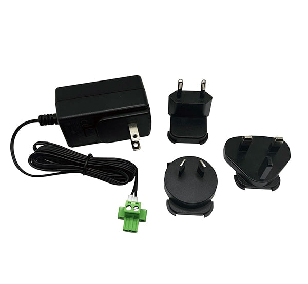 Digi 18VDC 1A Wallmount PSU Level VI with Changeable Plug Tips for IX10/IX20