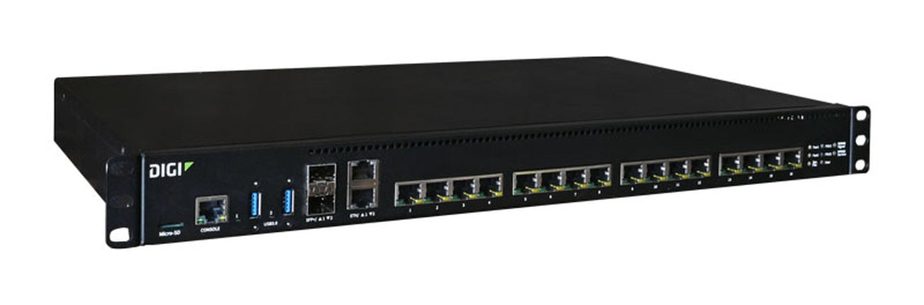 Digi Connect EZ16-A100-US 16-Port RS-232 Serial Server for IT Networks