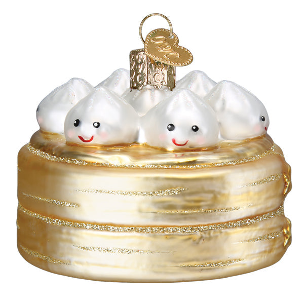 Dim Sum Glass Ornament