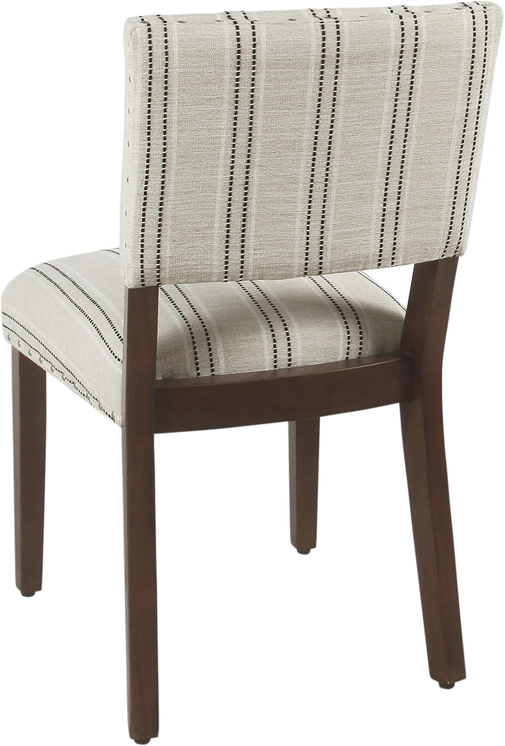 Dining Chairs With Nailhead Trim Black White Set Of 2