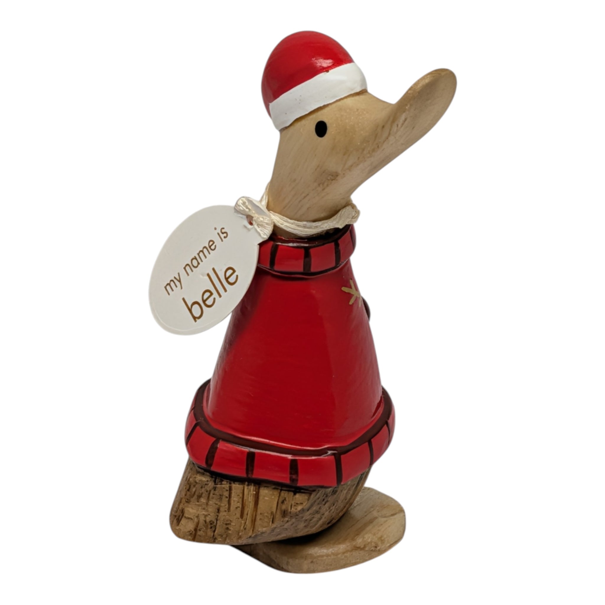 Dinky Duck Wearing an Ugle Sweater - Belle