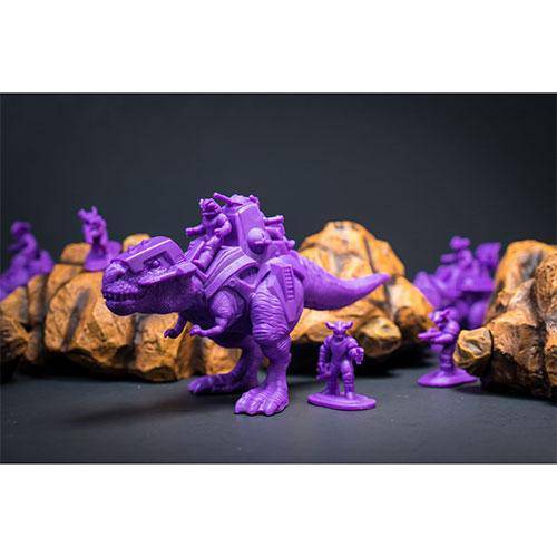 Dino-Riders Rulon Warriors Battle Pack – Exclusive 1980s Toy Set for Kids